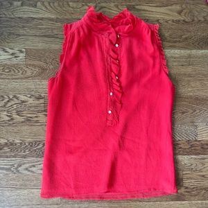 Jcrew sleeveless blouse